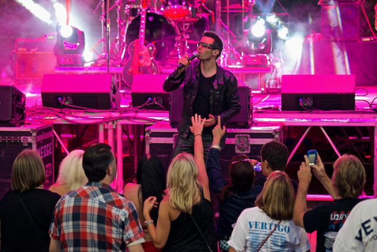 10 Photos of the U2 Tribute Band Elevation Performing at Rockin' on the River