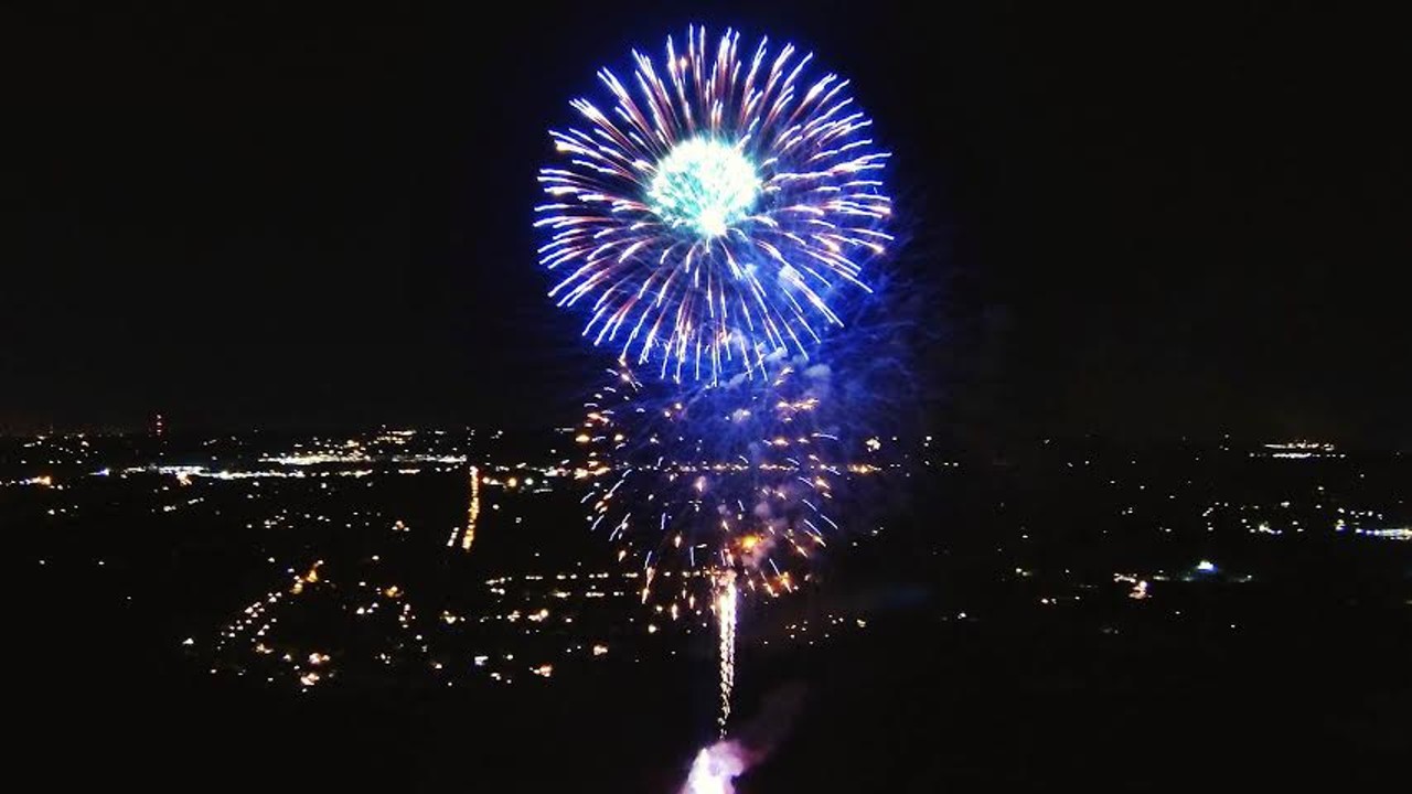 13 Awesome Aerial Photos of the Strongsville Fireworks