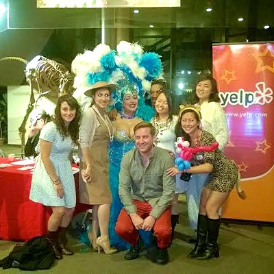 15 Photos of the Scene Events Team at Yelp's Walk On the Wild Side Party