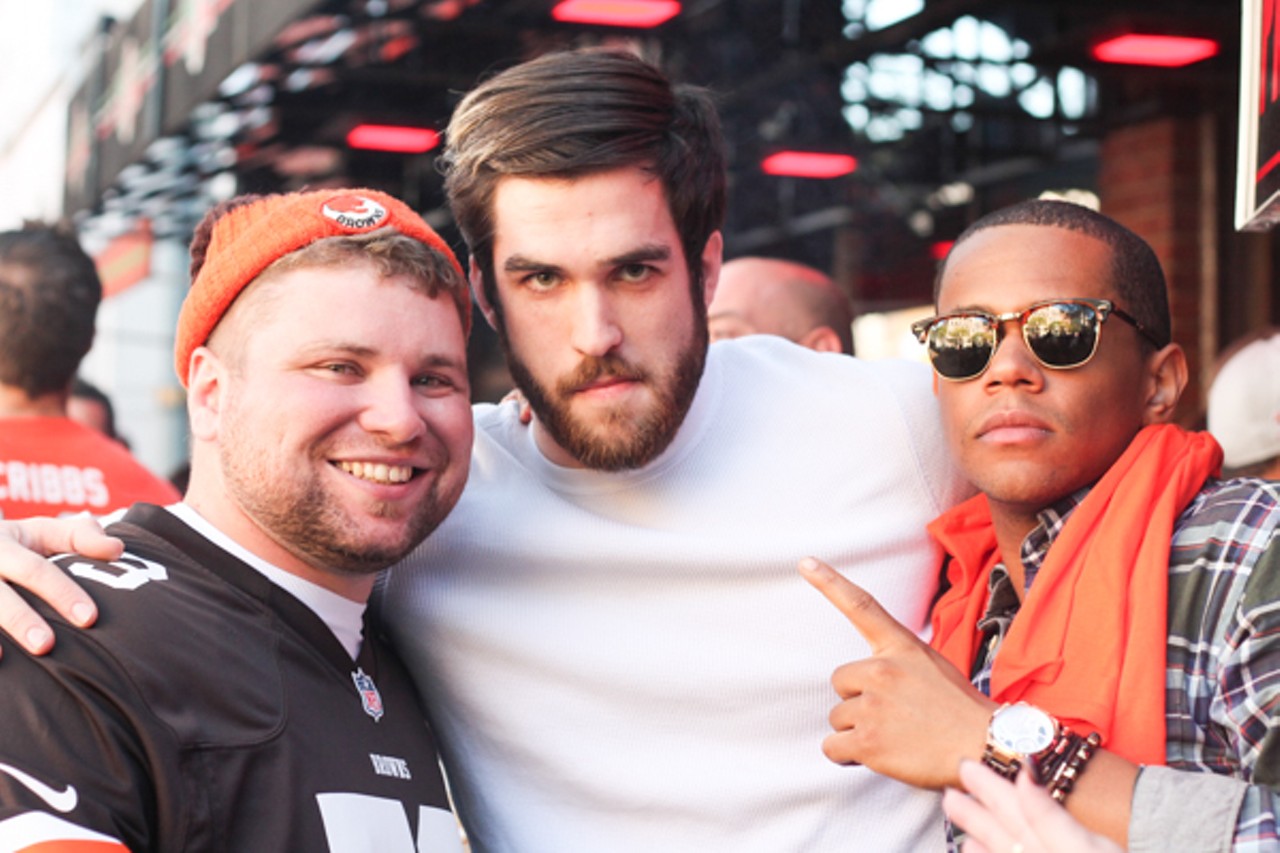 18 Photos from the Browns vs. Steelers Watch Party at the Velvet Dog
