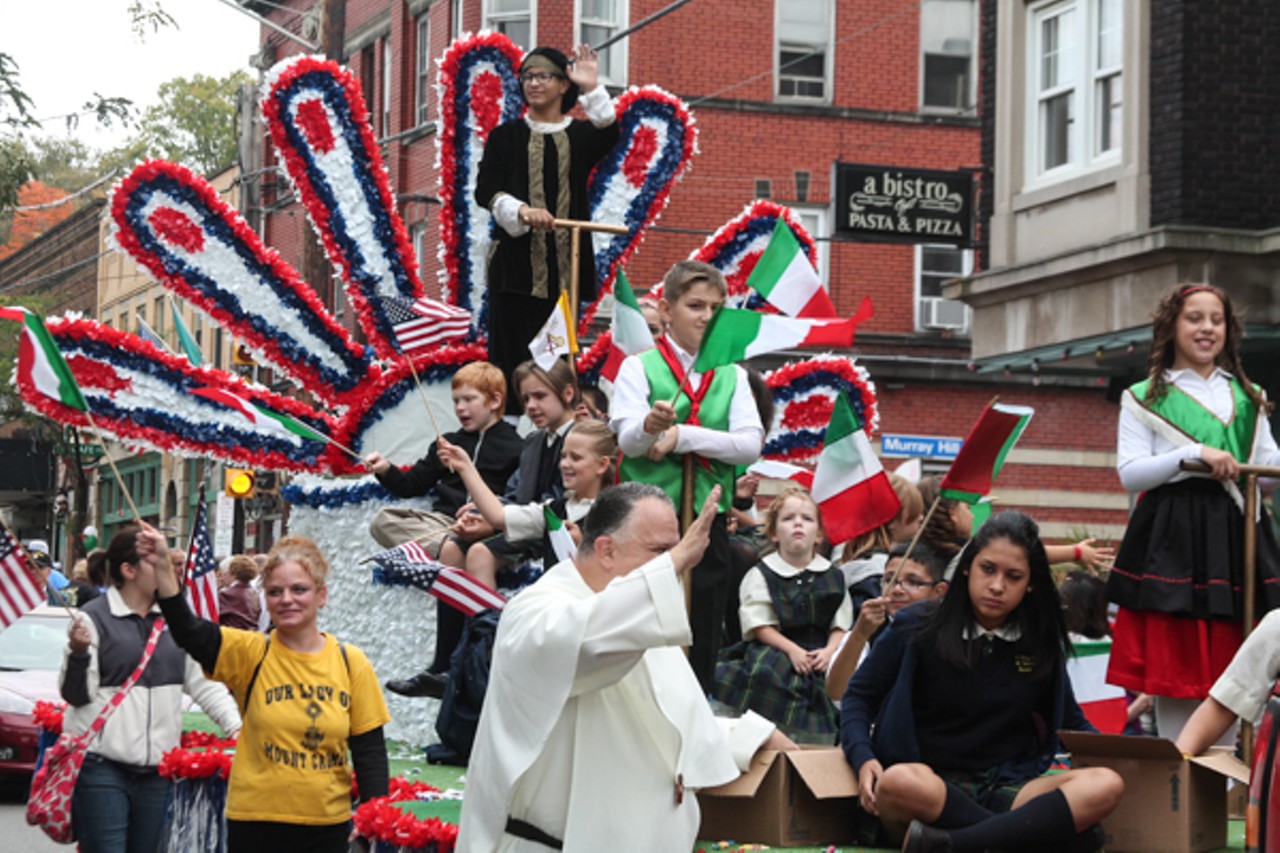 19 Photos of the Columbus Day Parade in Little Italy