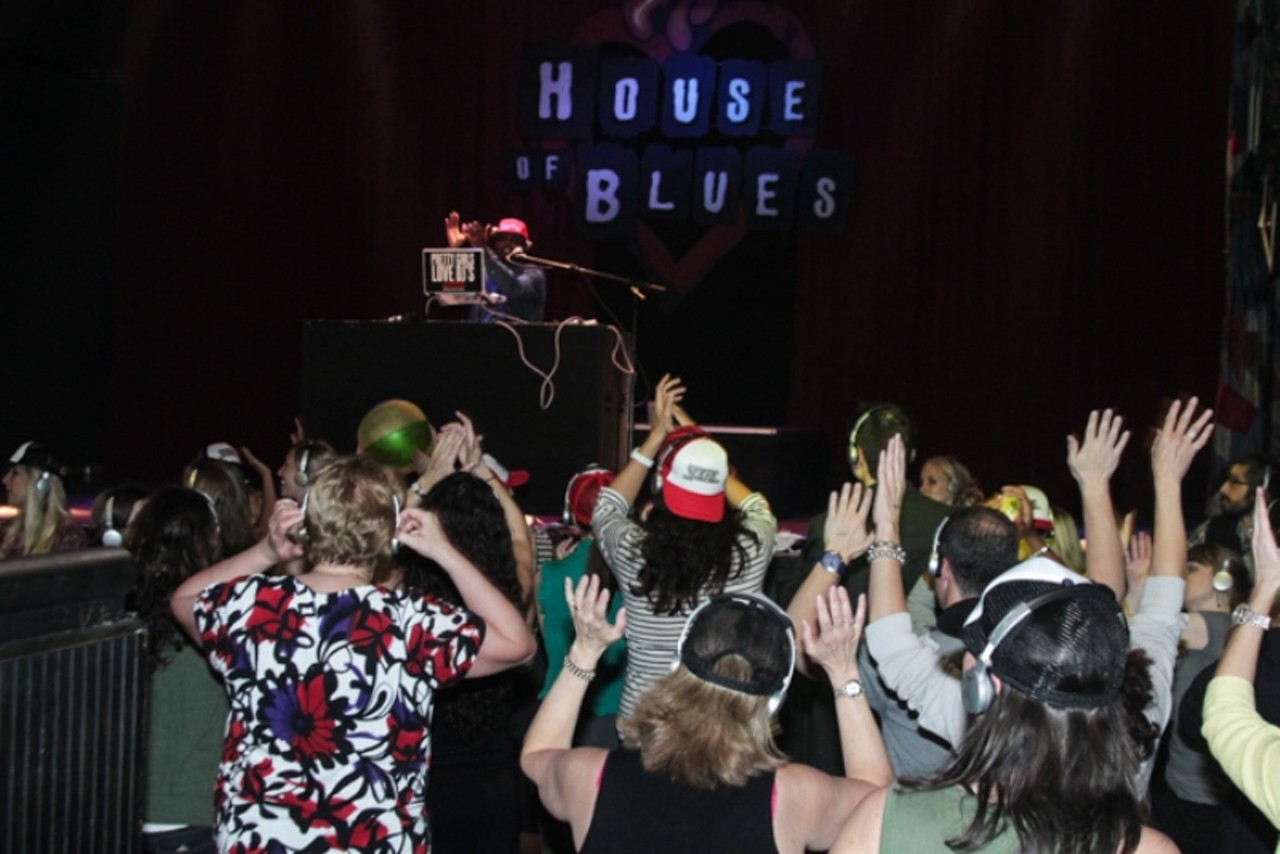 20 Photos from Lunch Beat, A Noontime Silent Disco at the House of Blues