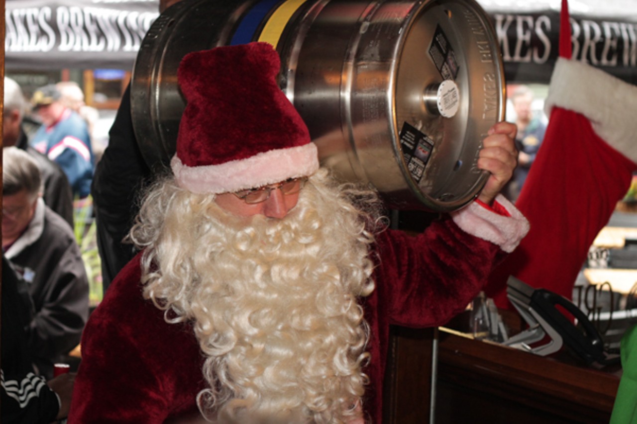 20 Photos from the Christmas Ale First Pour at Great Lakes Brewing Company
