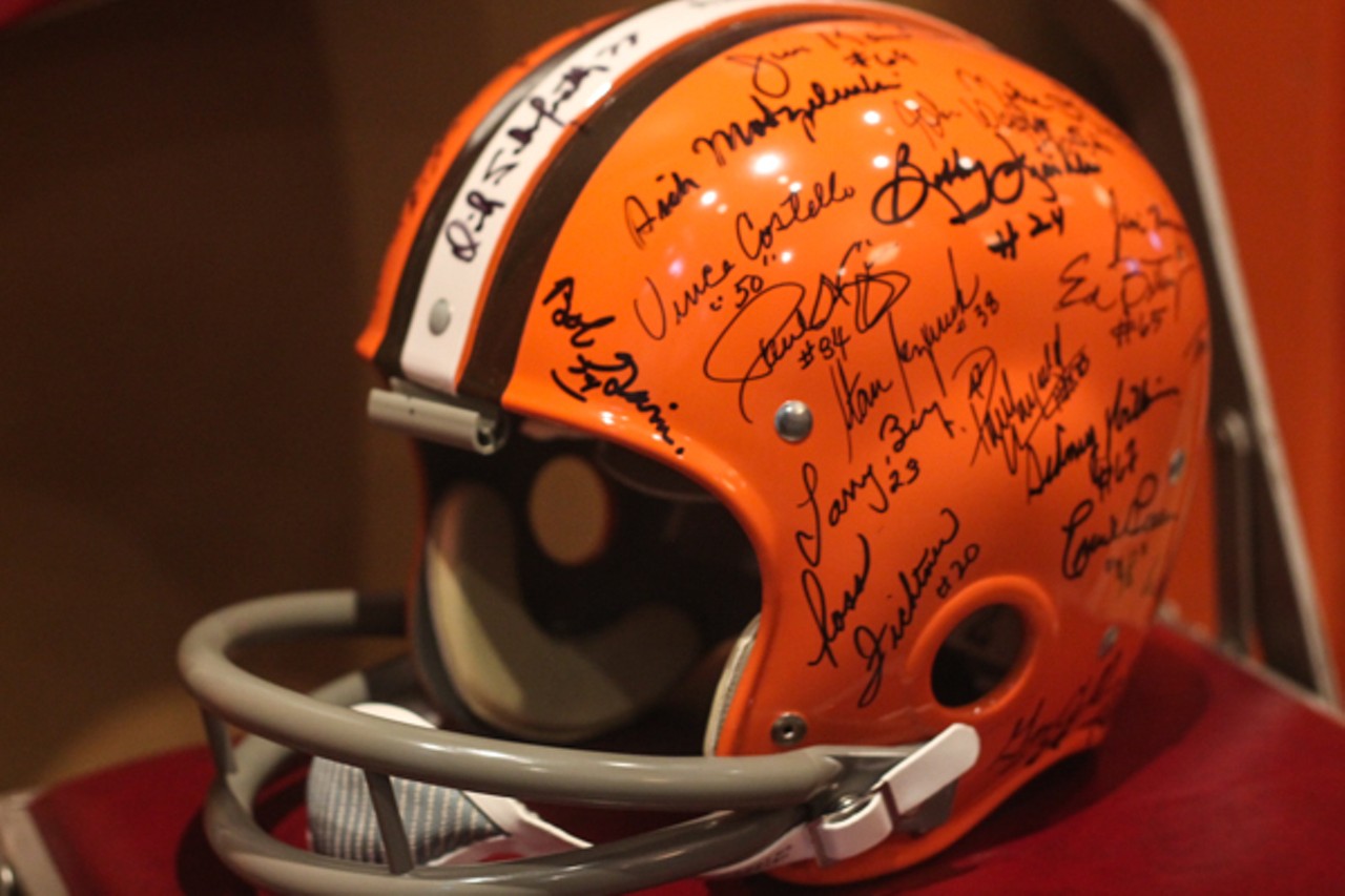 21 Cool Things We Spotted at the New Cleveland Browns Exhibit at Western Reserve Historical Society