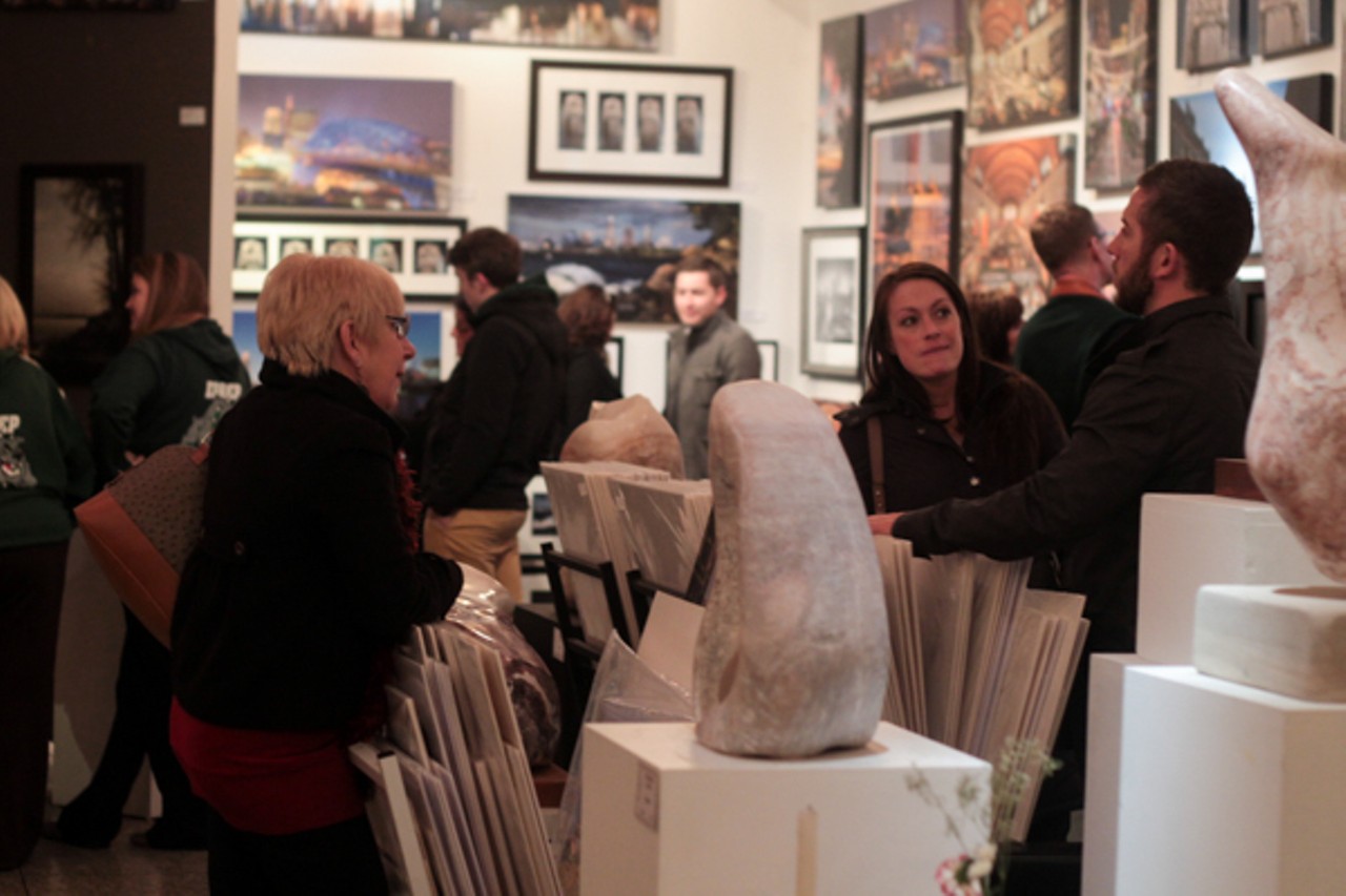 21 Photos from the Tremont Artwalk and DayGlo 3 at Doubting Thomas Gallery