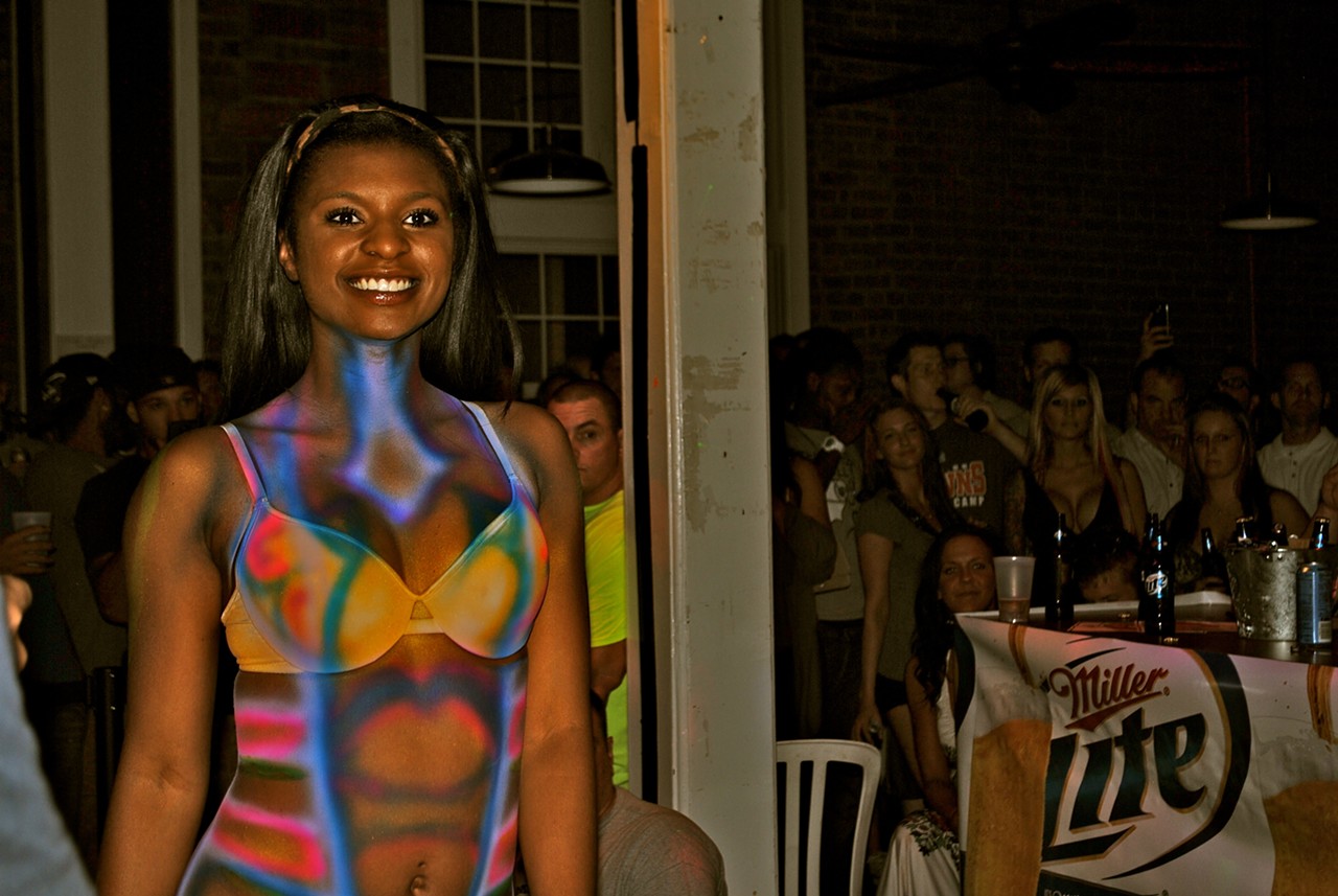 23 Sizzlin' Photos from the 2013 Body Paint Fashion Show in Around-the-Corner in Lakewood