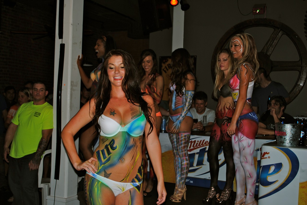 23 Sizzlin' Photos from the 2013 Body Paint Fashion Show in Around-the-Corner in Lakewood
