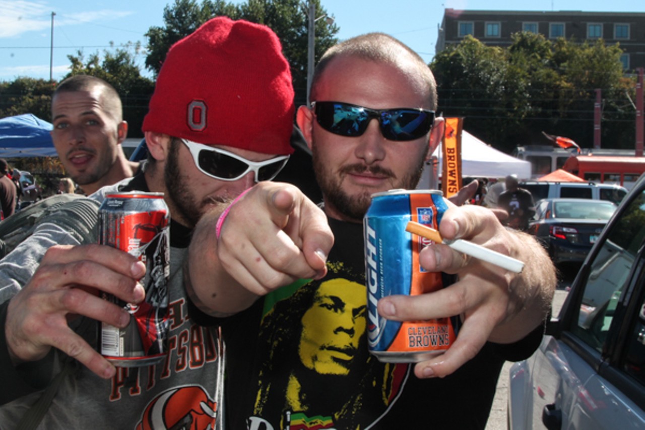 30 Photos from the Browns vs. Steelers Tailgate at the Muni Lot