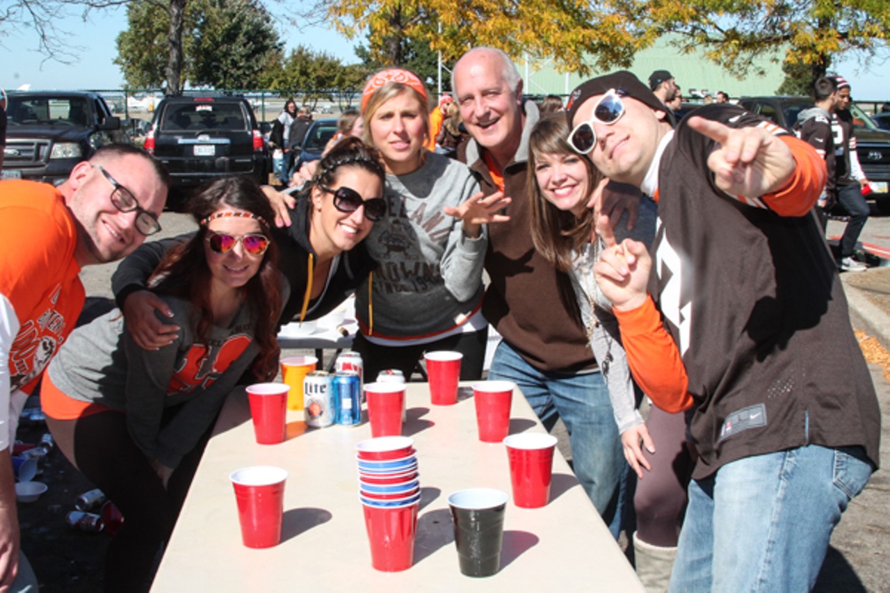 30 Photos from the Browns vs. Steelers Tailgate at the Muni Lot