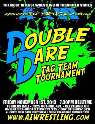 Image: Absolute Intense Wrestling (AIW) Presents Double Dare