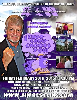 Image: Absolute Intense Wrestling (AIW) presents I Choo Choo Choose You