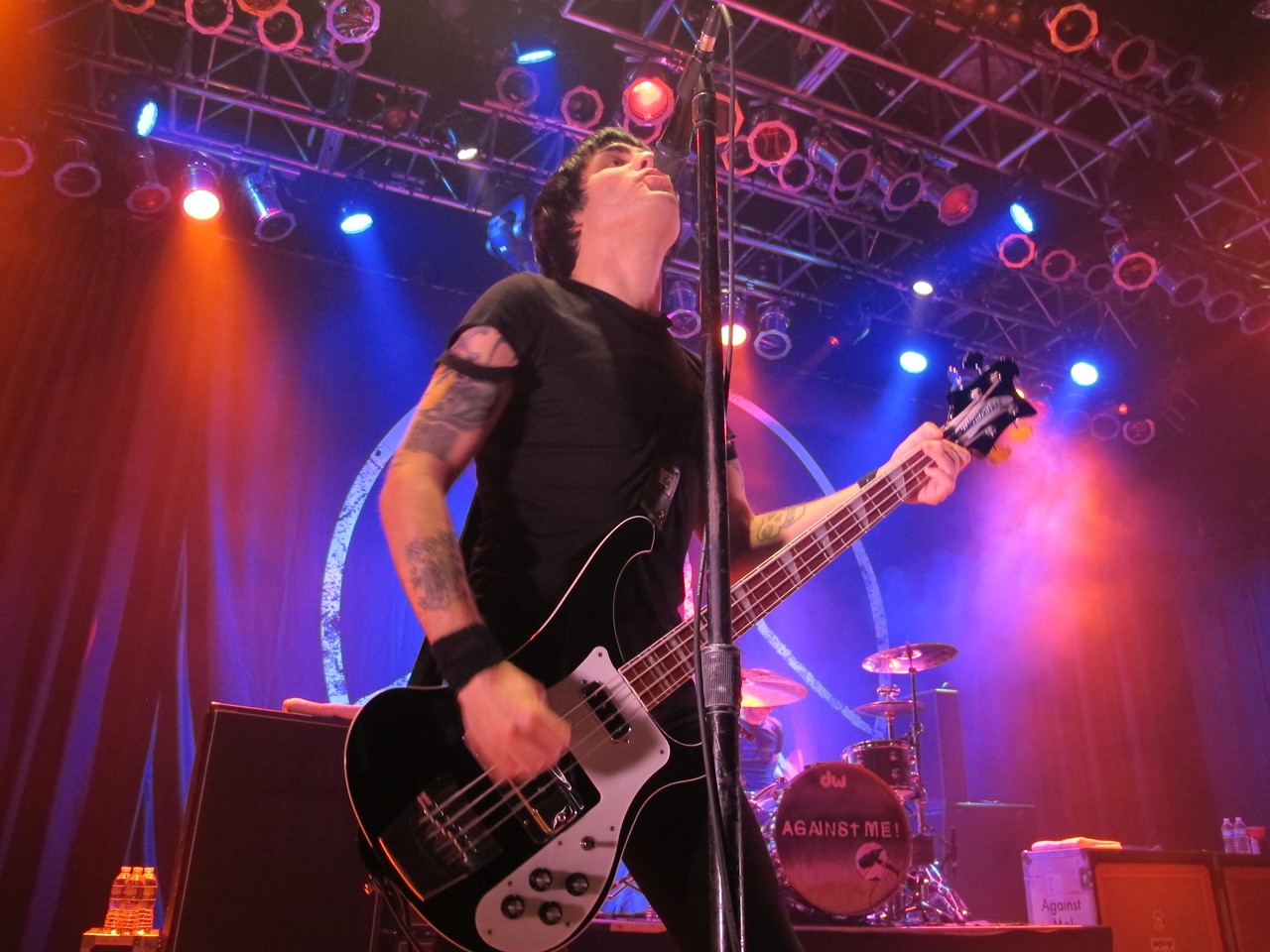 Against Me! Performing at House of Blues