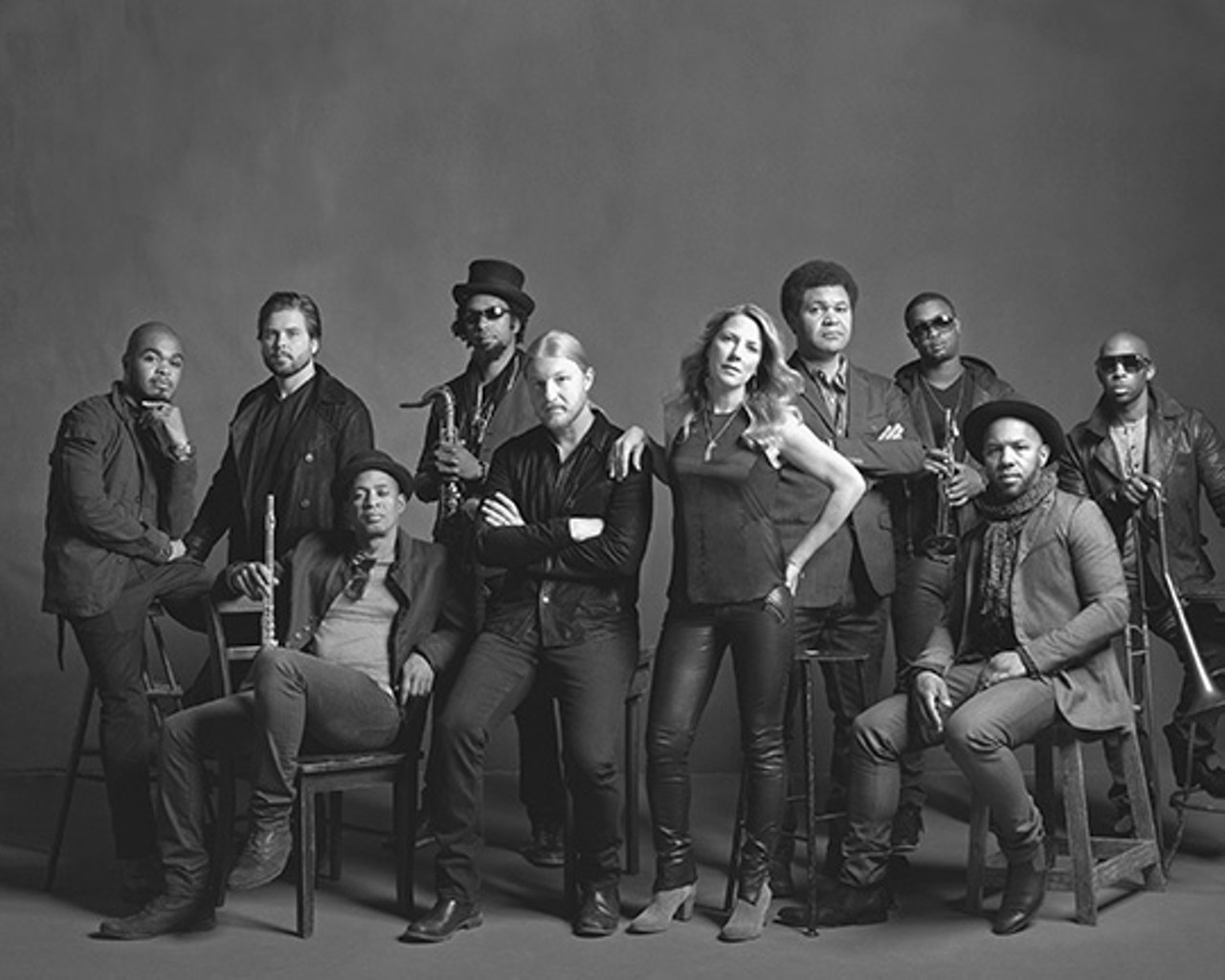 Announcing itself like an honest herd of buffalo hoofing it 'round the mountain, Tedeschi Trucks Band's latest album dives back into the waters of tradition and spirits its members know so well. Album opener and title track "Made Up Mind" has the band restored to the wonder of the first album, though there's a reinvigorated comfort and confidence to the music this time. Hear this song and more at their not-to-be-missed live performance on Friday the 13th at 7 p.m. at Jacobs Pavilion at Nautica. Tickets are between $34 and $89. (Sandy)