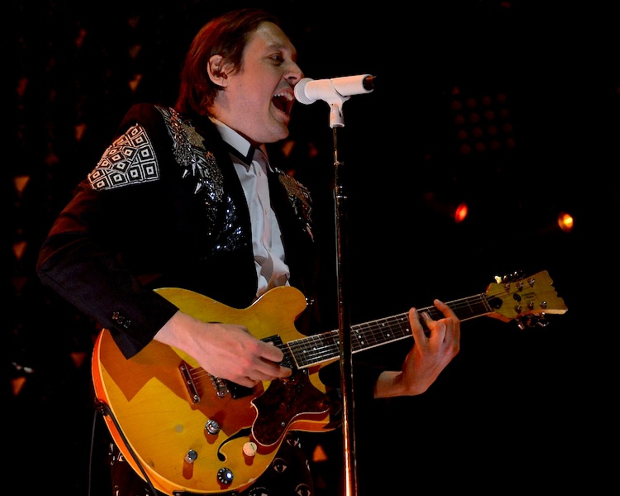Arcade Fire performing at Quicken Loans Arena