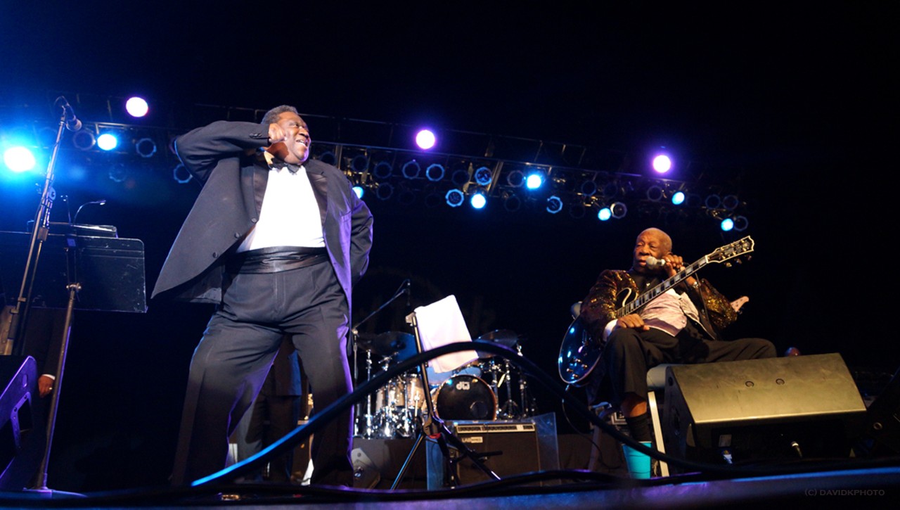 B.B. King performing at Hard Rock Live
