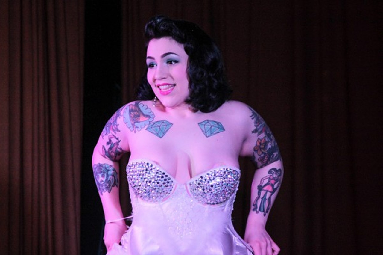 Beauty pageants are a dime a dozen, but there’s something unique about the show that the folks at Ohio Burlesque are staging tonight at the Beachland Ballroom. As organizer Bella Sin puts it, “We are accepting anyone that identifies as a woman.” That means drag queens and “women of any size, shape, color and sexual identity” will be competing at tonight’s Pin Up Queen Pageant. The show begins at 8, and tickets are $8 in advance, $10 at the door. (Niesel)