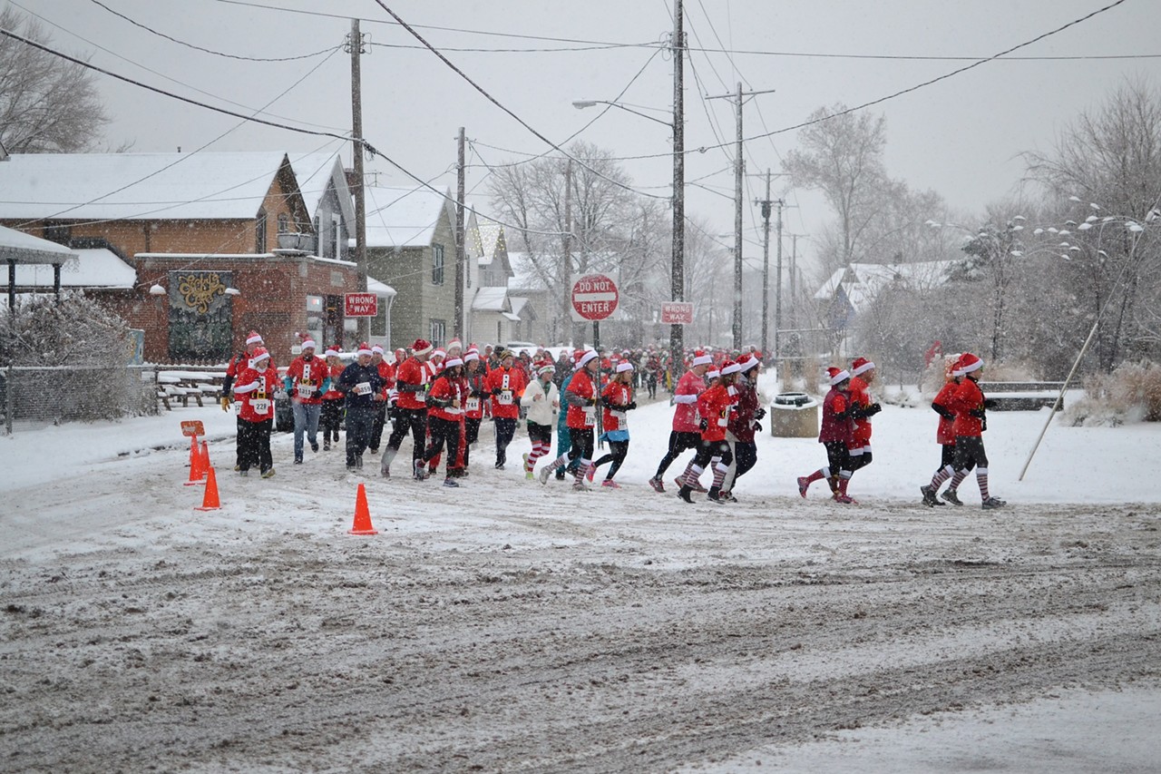 Beer, Running and Christmas Spirit: Pictures From Saturday's Tremont Santa Shuffle