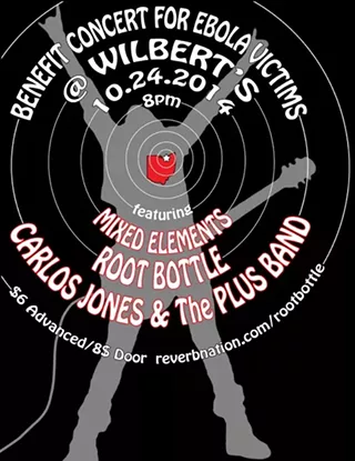 Image: Benefit concert with Carlos Jones and Mixed Elements and RootBottle