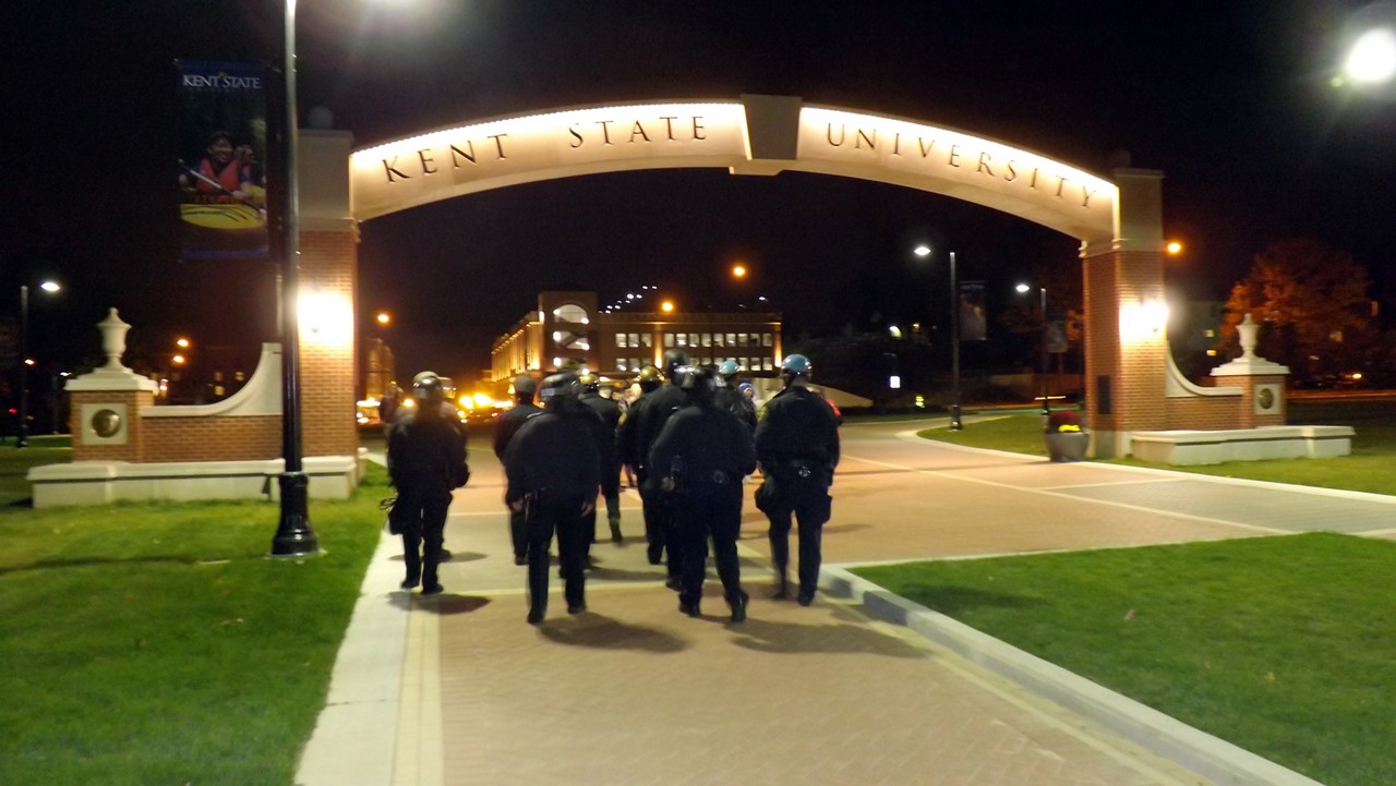 Blurry Pictures From Kent State's Halloween