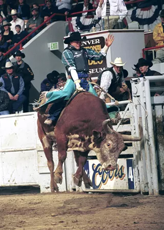 Image: Bull Riders at Wolstein Center