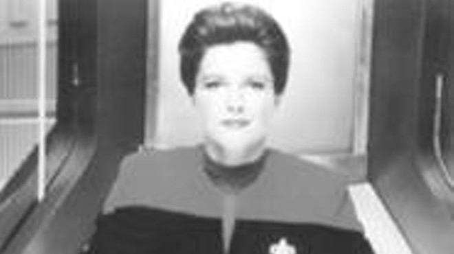 Captain Janeway sets her course for the Renaissance 
    this weekend.
