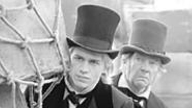 Charlie Hunnam (left), the miscast pretty boy of McGrath's Nickleby.