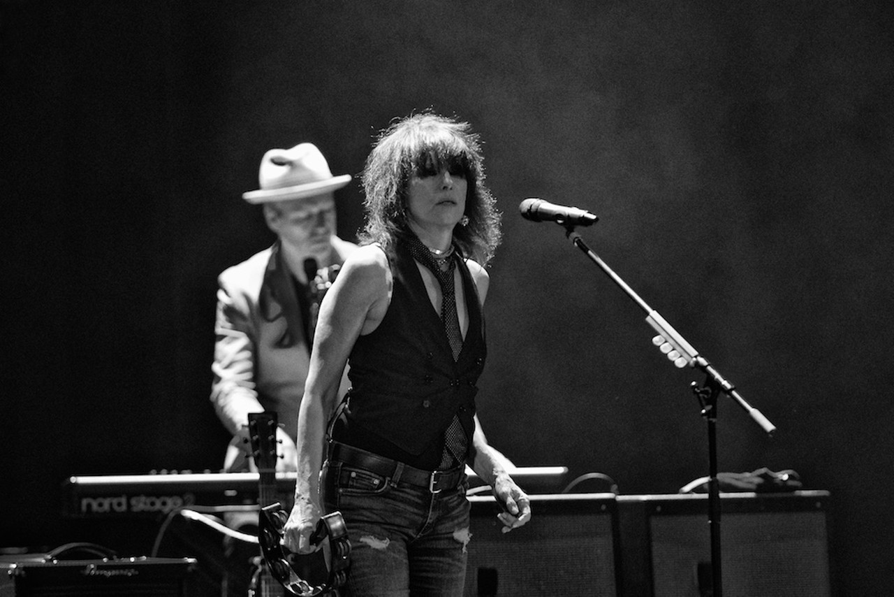 Chrissie Hynde Performing at the Akron Civic