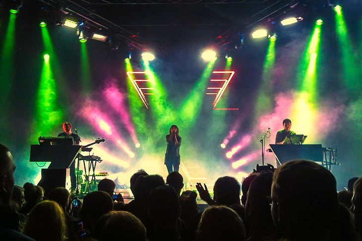 Chvrches landed on Scene’s top 10 albums of 2013, so we’re pretty excited that the Scottish electronic band is posting up in Cleveland for the night. The Bones of What You Believe grabbed due attention last year. It's sugary sweet, but that's largely the point. And despite the electronic looping, it doesn't fall into the traps of repetitiveness. Each song carves its own path into the face of the album (compare/contrast "Gun" and "Lies," two of the more alluring songs on the album). It's a robust collection of pop tunes, etched with precision for these very trying times. Oh, and Lauren Mayberry's voice is just fantastic at every turn of the melody. Onstage? The trio crushes live sets, as many will attest. Watch out for that hot, hot energy. (Sandy) $22-$24