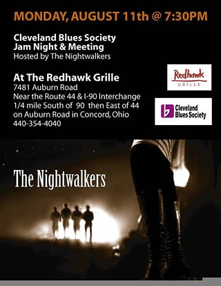 Cleveland Blues Society's August Jam featuring The Nightwalkers