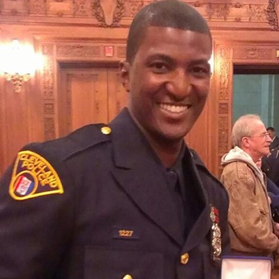Cleveland Police Officer Vincent Montague, who shot Greg Love on June 23, 2013 in downtown Cleveland