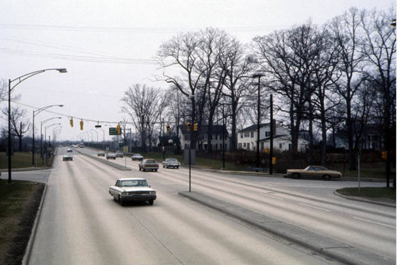 Clifton Boulevard and Lake Road, 1972.