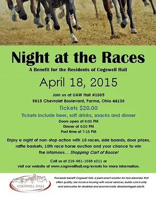 Image: Cogswell Hall Night at the Races 2015