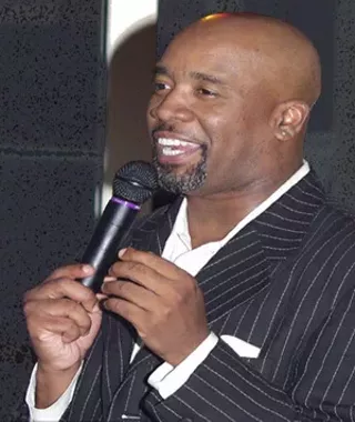 Image: Cortney Gee at the Improv