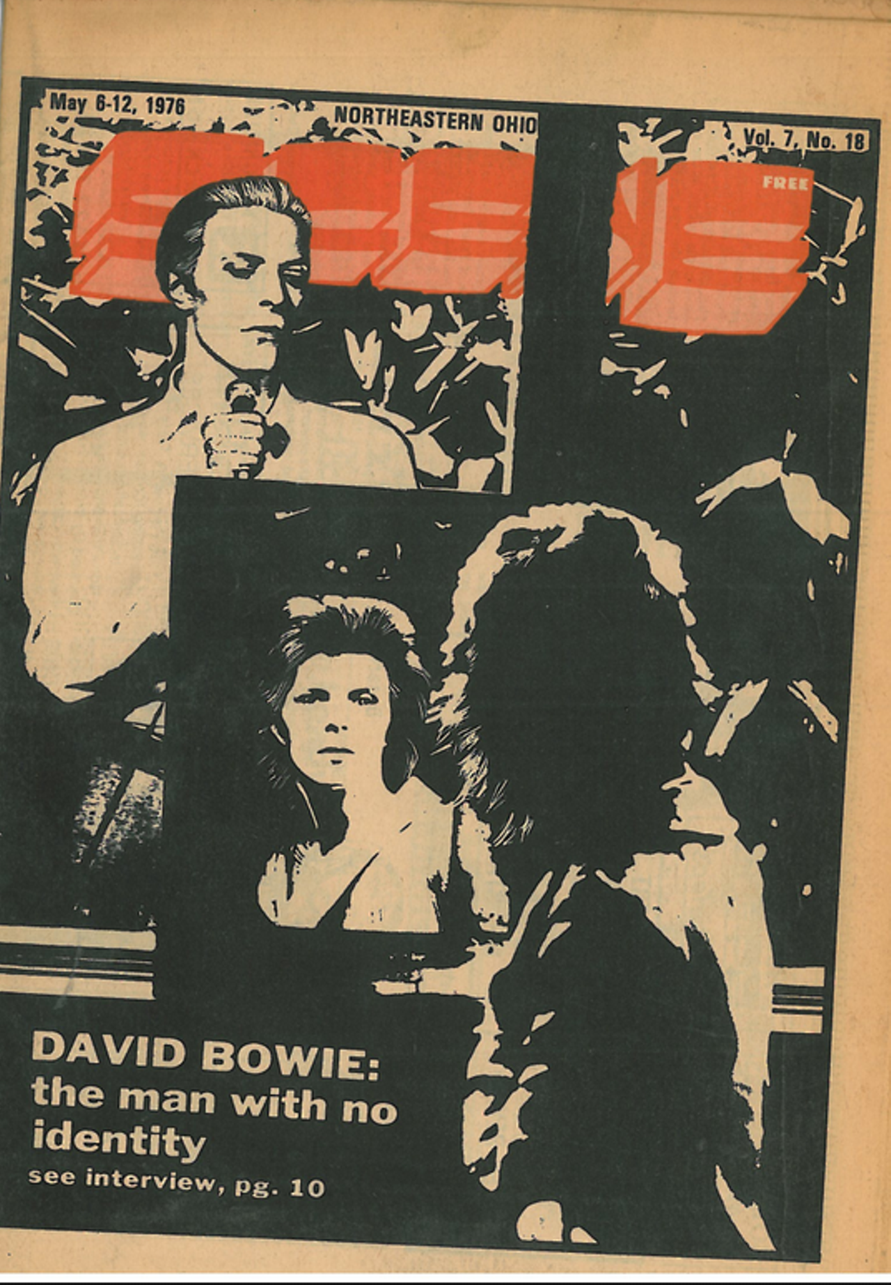 "David Bowe: the man with no identity," 1976.