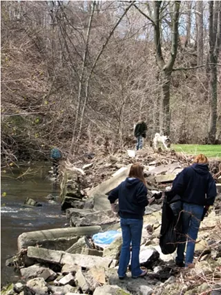 Image: Doan Brook Annualk Stream Sweep