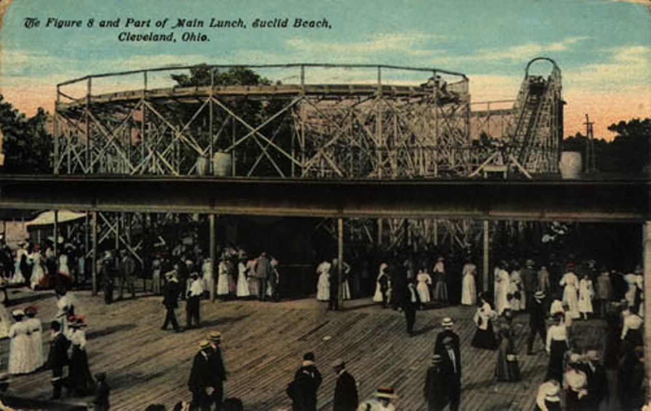 Euclid Beach Park postcards were popular and often sent to relatives not fortunate enough to know the joys of Cleveland.