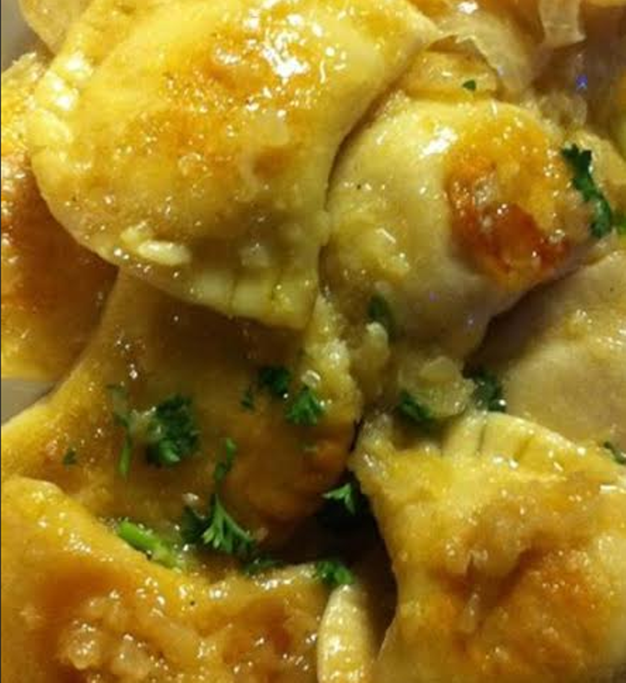 For over a decade, the Sokolowski family at University Inn in Tremont has been making pierogies in-house finished with what they coined "a butter jacuzzi." Stop in at Sokolowski's University Inn
1201 University Rd., Tremont, 216.771.9236.