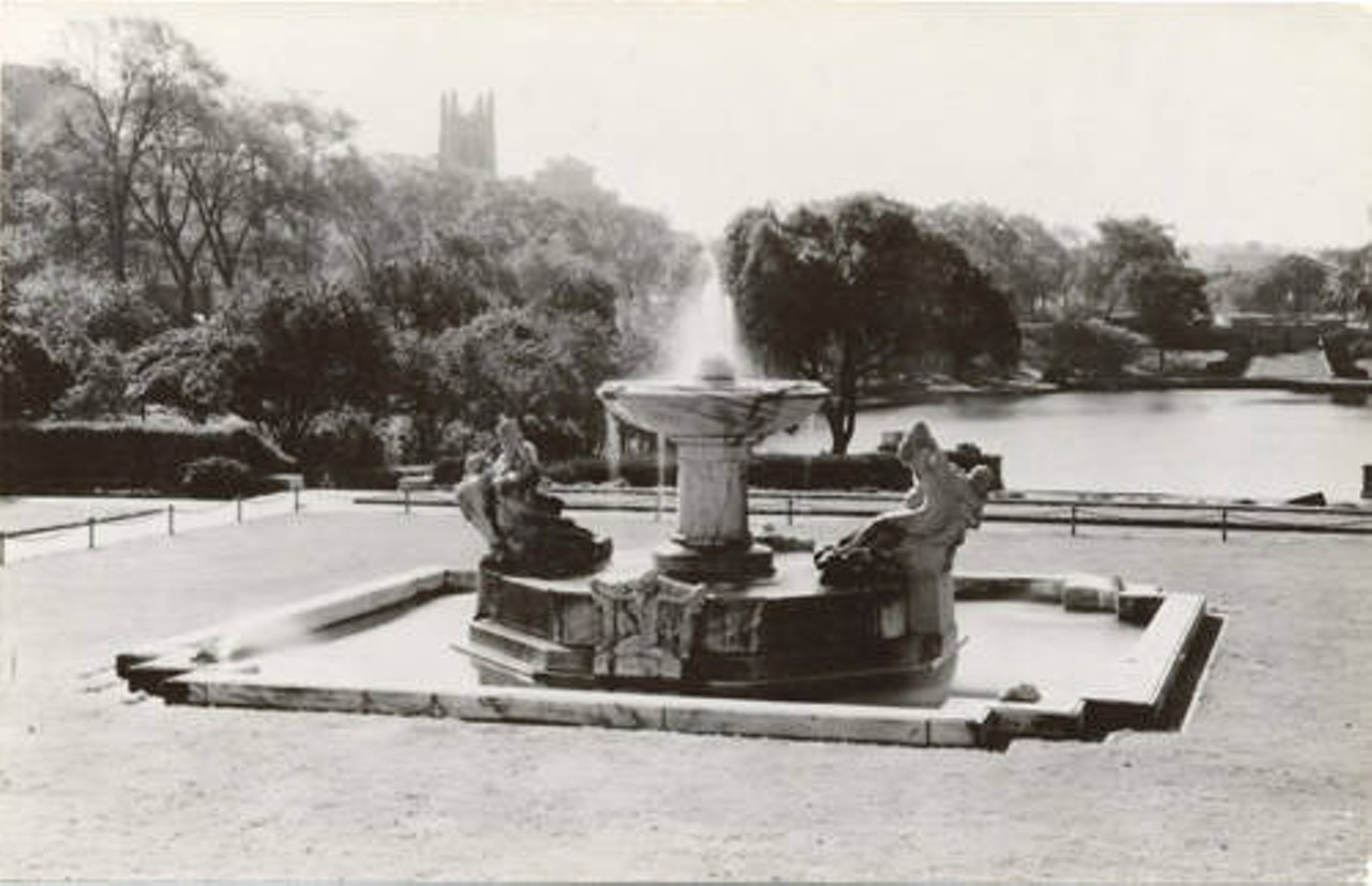 Fountain of Waters at Cleveland Museum of Art, circa 1960