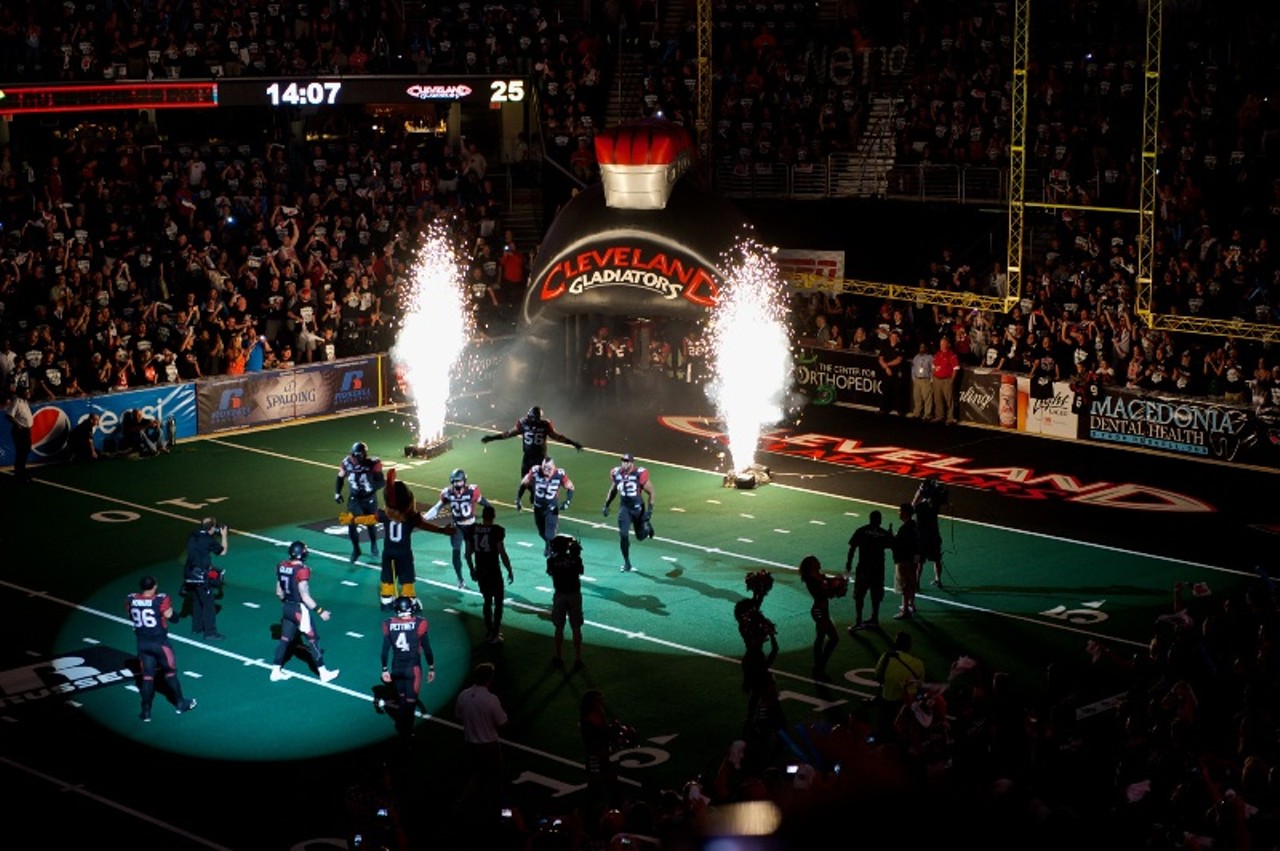 Fun Photos from the Cleveland Gladiators ArenaBowl on Saturday