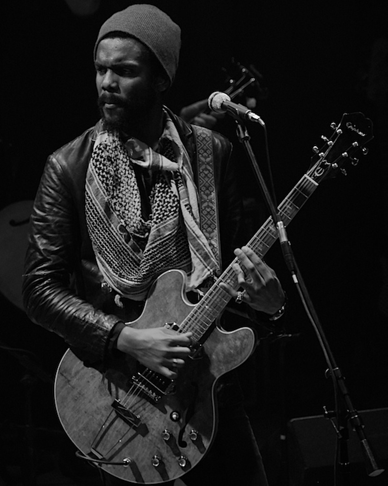 Gary Clark Jr. and opener Austin Walkin Cane performing at House of Blues