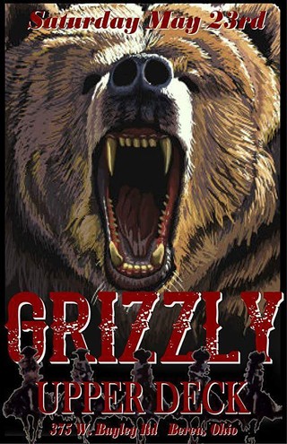 Grizzly concert poster