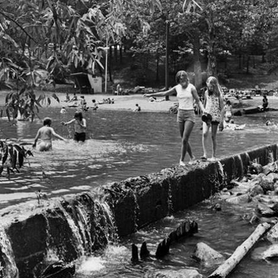 Hanging out at Hinckley Reservation, 1977