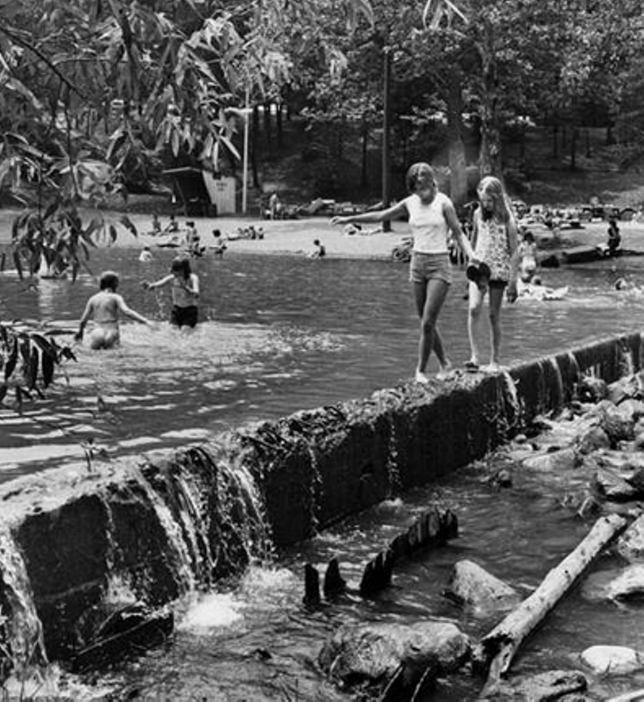 Hanging out at Hinckley Reservation, 1977