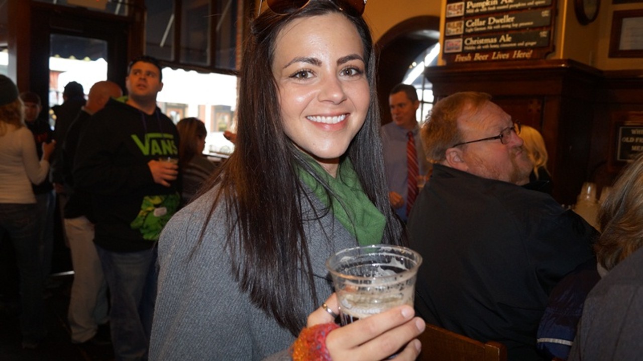 Here's What's Going On at the Great Lakes Brewing Company Christmas Ale First Pour