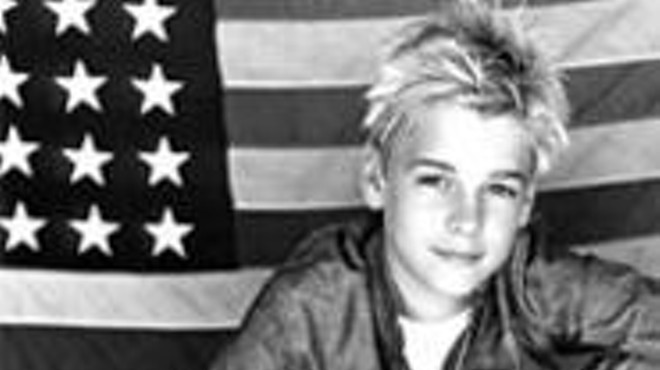 "I'm all up in the video," sings 14-year-old Aaron Carter.