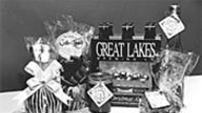 Items in photo come from Culinaire Pavane, Crooked River Herb Farm, and Great Lakes Brewing Co.