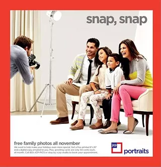 Image: JCPENNEY OFFERS FREE FAMILY PHOTOS ALL NOVEMBER