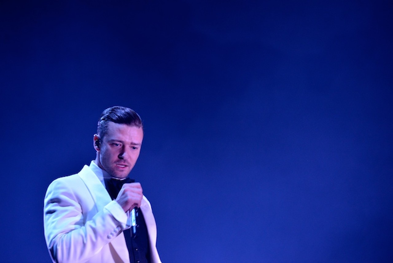 Justin Timberlake Performing at the Q