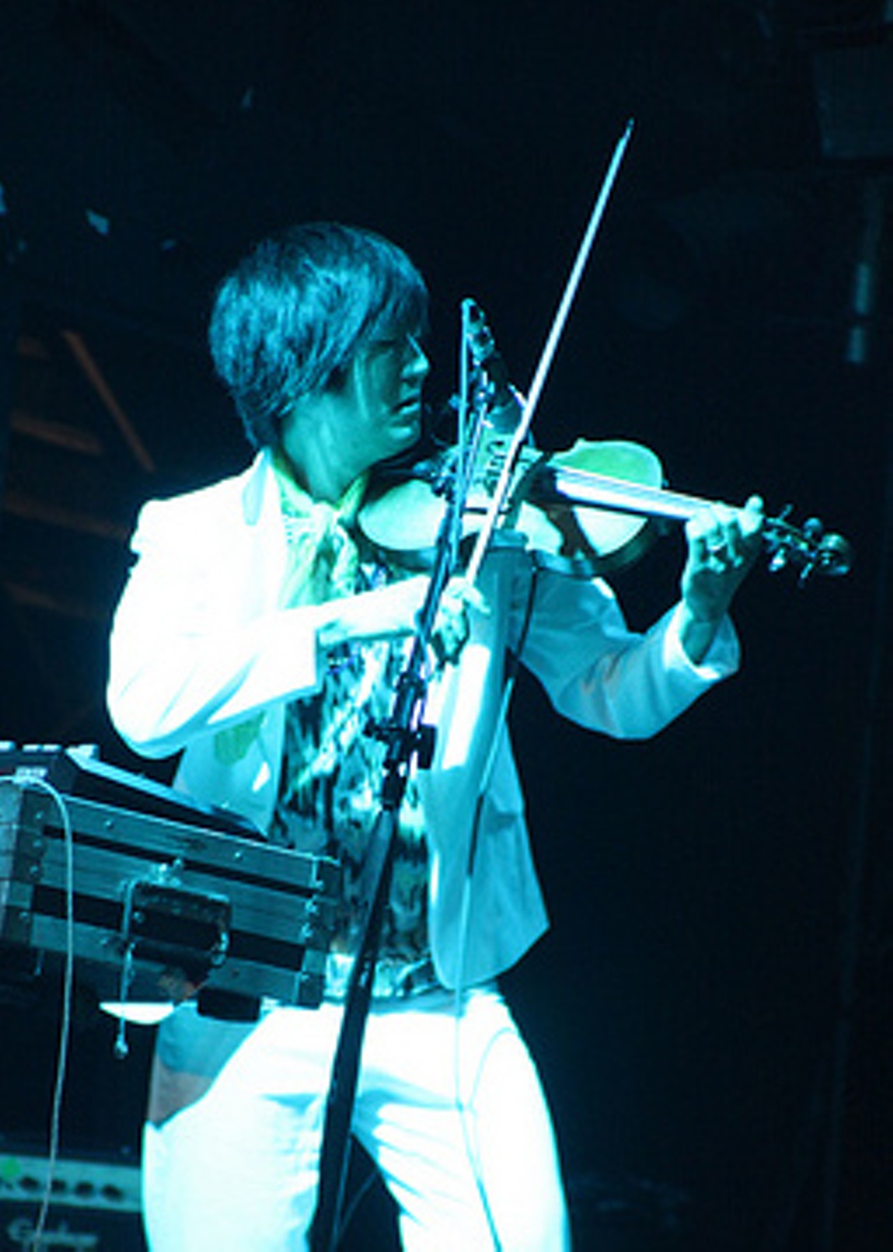 K. Ishibashi diverted from the road to classical music to tour with the likes of Regina Spektor, Sondre Lerche and of Montreal. During that time, the composer's solo project emerged as Kishi Bashi, and in 2012, he issued the Kickstarter-funded album 151a Full of lush soothing soundscapes of looped violin, synths and guitars, that release spawned the happy-anthem hit "Bright Whites." Kishi Bashi takes his established formula and adds more oomph on the new album: Lighght. Taking a harder lean toward the synth-pop aesthetic, Lighght hits you with heavier bass drums and thicker leads without overshadowing the layered violins. Lead single "Philosophize In It! Chemicalize With It!" starts with a simple violin melody that quickly escalates to a lush layered psychedelic song with quirky squeaky violin breaks and lushly orchestrated pastoral imagery. "Hahaha Pt. 1 & 2" is an epic journey from light shiny pop song to deep dark ambient soundscape, emerging in an exuberant dance jam. He takes the stage at 8:30 p.m. tonight at the Grog Shop.(Gonzalez)