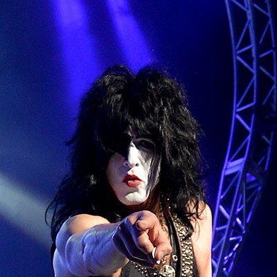 KISS Performing at Blossom Music Center